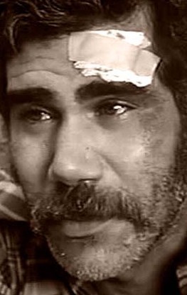 Актер Антонио Ирансо сыгравший роль в кино La piel quemada.