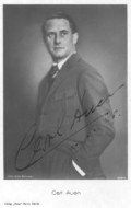 Актер Карл Ауен сыгравший роль в кино Pariser Unterwelt.