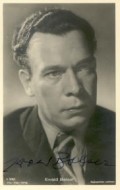 Актер Эвальд Болсер сыгравший роль в кино Glocken lauten uberall.