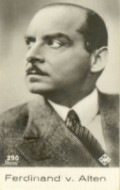 Актер Фердинанд фон Альтен сыгравший роль в кино Hokuspokus.