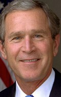 Актер Джордж У. Буш сыгравший роль в кино Новый мировой порядок.