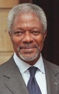 Актер Кофи Аннан сыгравший роль в кино Peace One Day.