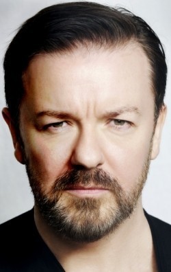 Актер Рики Джервэйс сыгравший роль в кино Ricky Gervais Meets... Larry David.