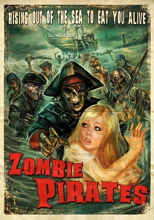 Зомби пираты - трейлер и описание.