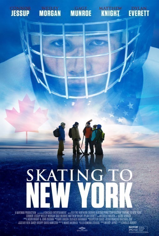 На коньках до Нью-Йорка - трейлер и описание.