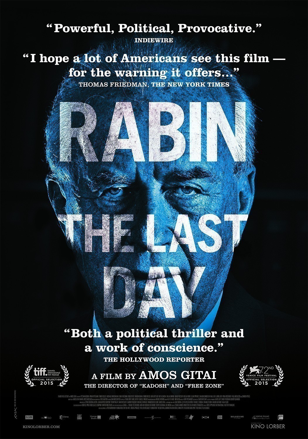 Рабин, последний день - трейлер и описание.