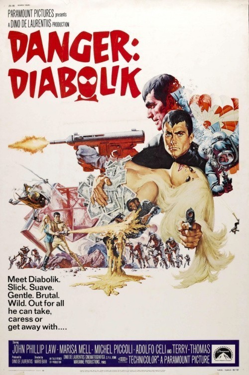 Кроме трейлера фильма L'interpellation, есть описание Дьяболик.