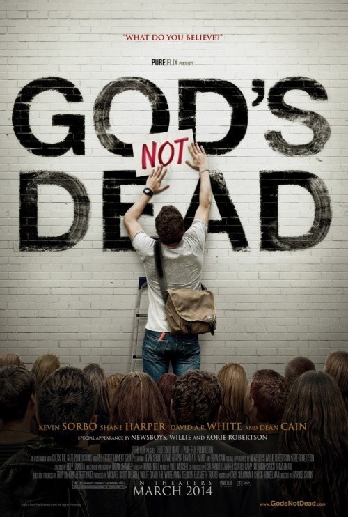 Кроме трейлера фильма Несвятые, есть описание Бог не умер.