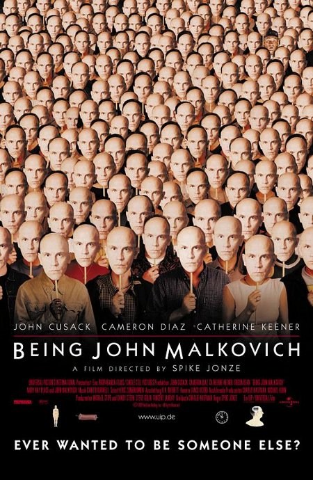 Кроме трейлера фильма 35 Days of Kevin Eastman, есть описание Быть Джоном Малковичем.