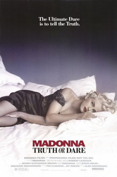 Кроме трейлера фильма Отчаянный сезон, есть описание В постели с Мадонной.