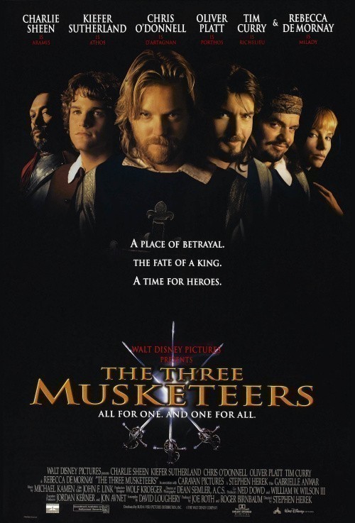 Кроме трейлера фильма Геракл и амазонки, есть описание Три мушкетера.