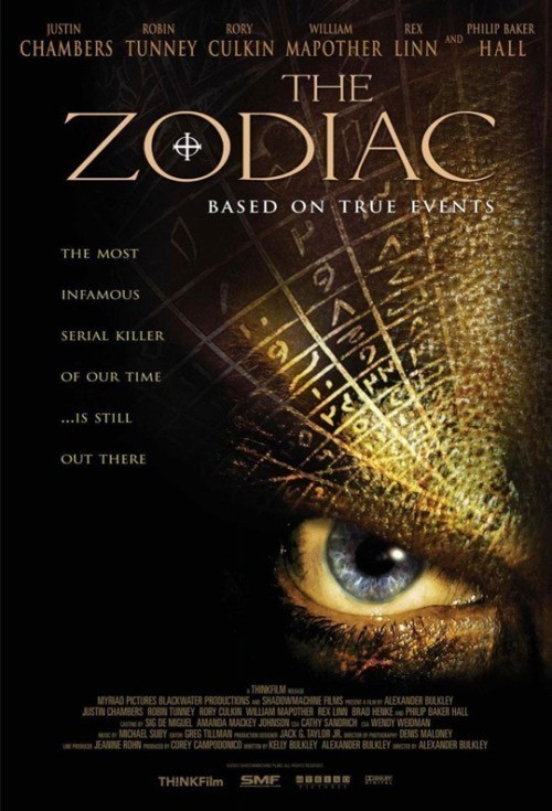 Кроме трейлера фильма Тирза, есть описание Зодиак.