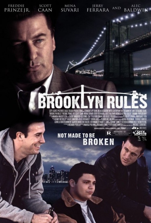 Кроме трейлера фильма Потерпевший, есть описание Законы Бруклина.