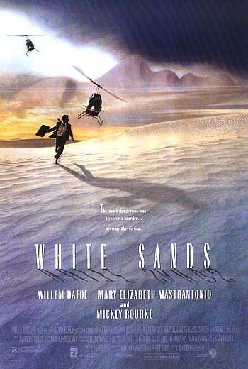 Кроме трейлера фильма The Caricature of a Face, есть описание Белые пески.