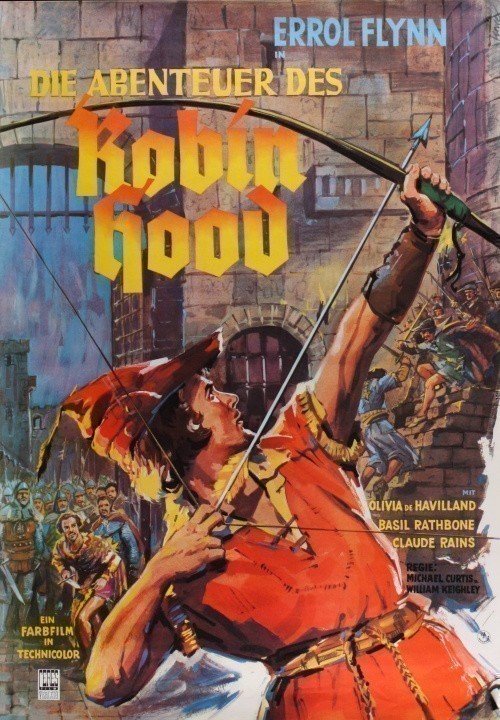 Кроме трейлера фильма The Hit, есть описание Приключения Робин Гуда.