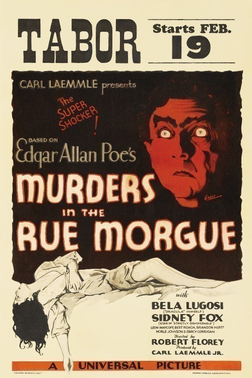 Кроме трейлера фильма The New House, есть описание Убийства на улице Морг.