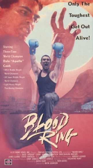 Кроме трейлера фильма Den hvide slavehandel II, есть описание Кровавый ринг.