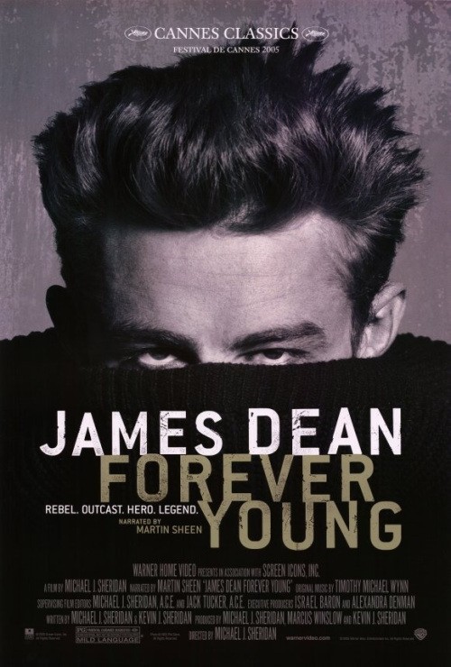 Кроме трейлера фильма Жертва, есть описание Вечно молодой: Джеймс Дин.