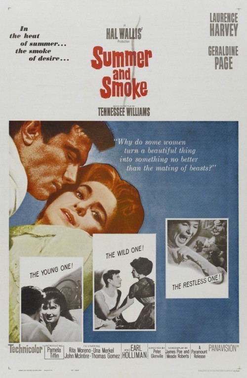 Кроме трейлера фильма The Carhops, есть описание Лето и дым.