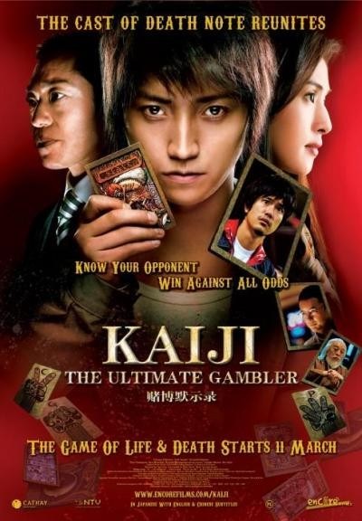 Кроме трейлера фильма Опасные страсти, есть описание Кайджи: игра ва-банк.