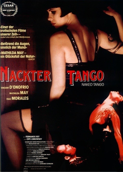 Кроме трейлера фильма Hinterhalt, есть описание Обнаженное танго.