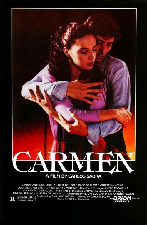 Кроме трейлера фильма Ten Pound Poms, есть описание Кармен.