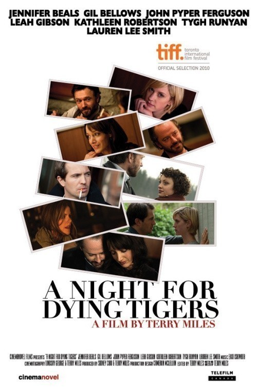 Кроме трейлера фильма Barely Legal 101, есть описание Ночь для умирающих тигров.