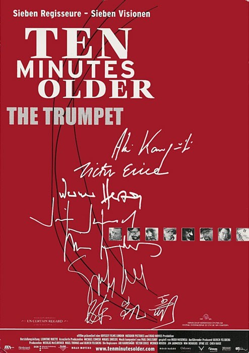 Кроме трейлера фильма Clubs Are Trump, есть описание На десять минут старше: Труба.