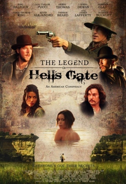 Кроме трейлера фильма Hogtied Hard, есть описание Легенда о вратах ада: Американский заговор.