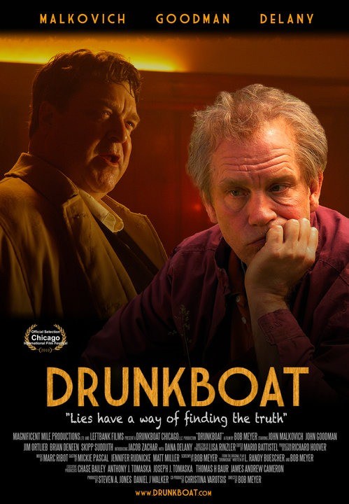 Кроме трейлера фильма Tom's Funeral, есть описание Пьяная лодка.