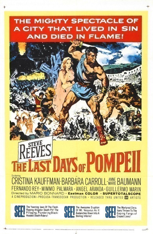 Кроме трейлера фильма 6 Days Watching, есть описание Последние дни Помпеи.
