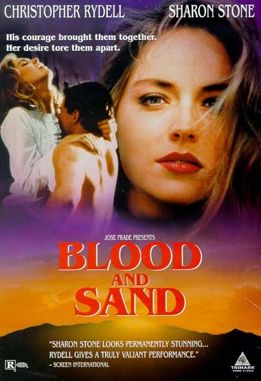 Кроме трейлера фильма Atarashiki tsuchi, есть описание Кровь и песок.