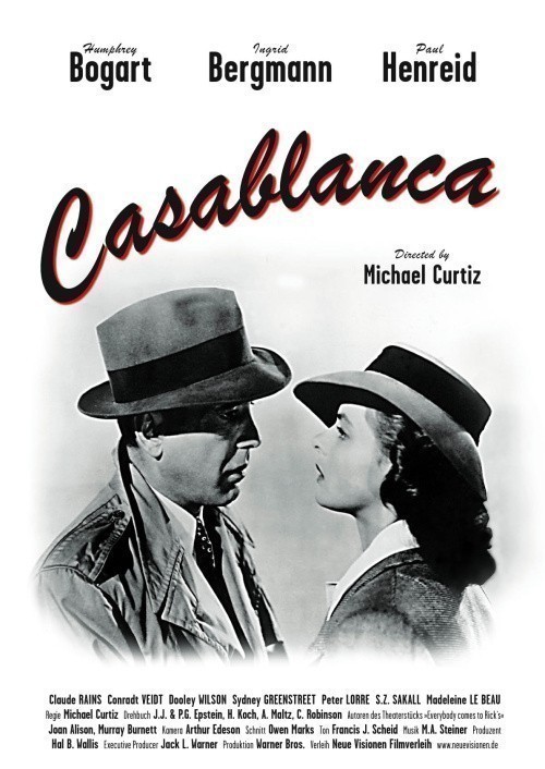 Кроме трейлера фильма Мелинда и Мелинда, есть описание Касабланка.