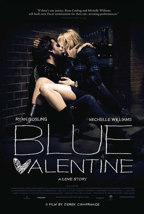 Кроме трейлера фильма Укушенные, есть описание Голубой Валентин.