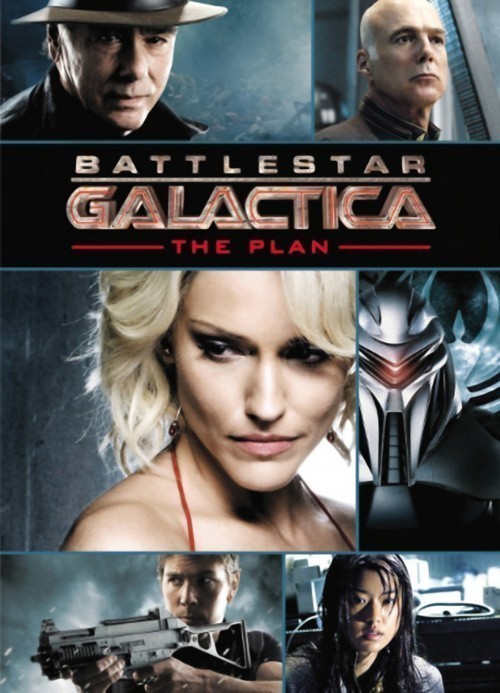 Кроме трейлера фильма L'interview, есть описание Звездный крейсер Галактика: План.