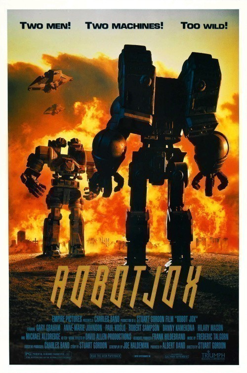 Кроме трейлера фильма Добро пожаловать в рай, есть описание Робот Джокс.