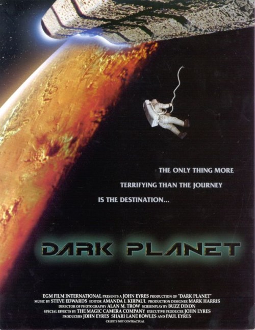 Кроме трейлера фильма Путешествие нашей любви, есть описание Тёмная планета.
