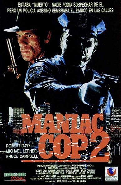 Кроме трейлера фильма Toredek, есть описание Маньяк-полицейский 2.
