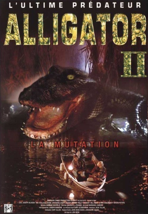 Кроме трейлера фильма Tell It to the Judge, есть описание Аллигатор 2: Мутация.