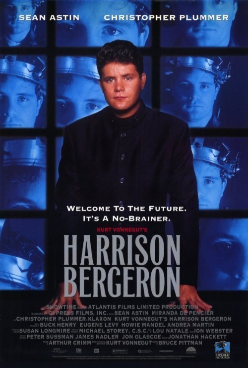 Кроме трейлера фильма Всё, кроме любви, есть описание Гаррисон Бержерон.