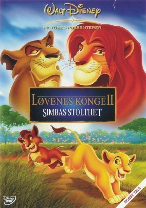 Кроме трейлера фильма Филантропия, есть описание Король-лев 2: Гордость Симбы.