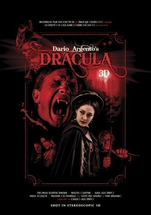 Кроме трейлера фильма Lingerie Gallery, есть описание Дракула 3D.