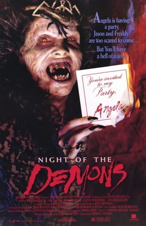 Кроме трейлера фильма Tempus Fugit, есть описание Ночь демонов.