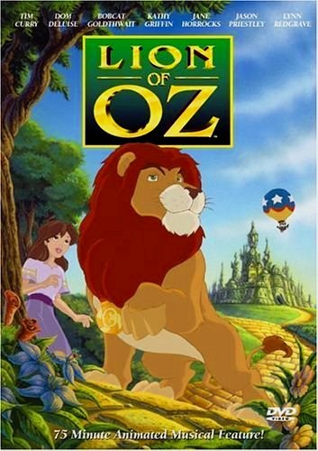 Кроме трейлера фильма Зловещая игра, есть описание Приключения льва в волшебной стране Оз.