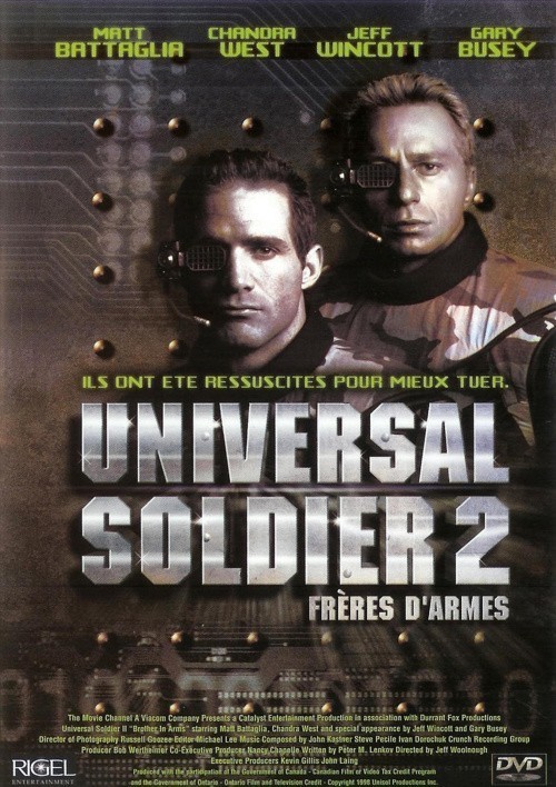 Кроме трейлера фильма День насилия, есть описание Универсальный солдат 2: Братья по оружию.