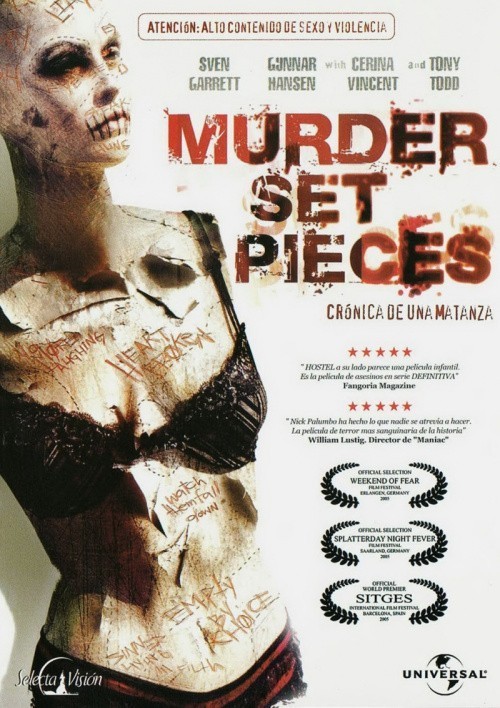 Кроме трейлера фильма Преследование смерти, есть описание Убийство по кускам.