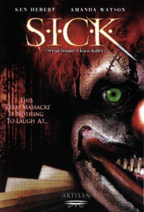 Кроме трейлера фильма Hard Knocks, есть описание Серийный безумный клоун-убийца.