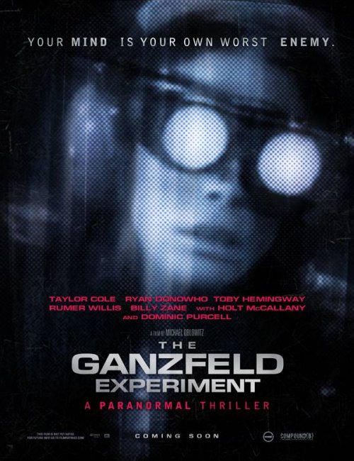 Кроме трейлера фильма When in Rome, есть описание Эксперимент Ганцфельда.