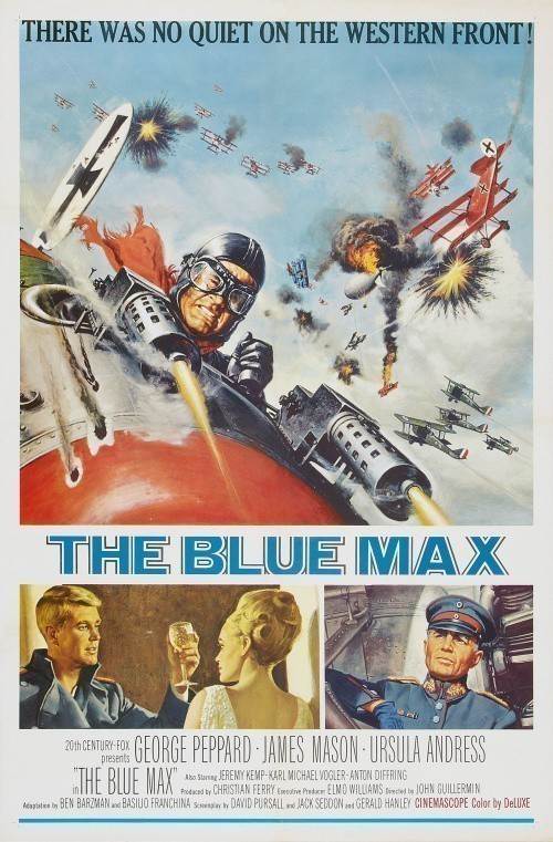 Кроме трейлера фильма Молодые Орлы, есть описание Орден «Голубой Макс».