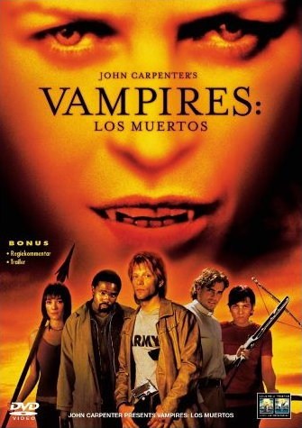Кроме трейлера фильма Быкоголовый, есть описание Вампиры 2: День Мертвых.